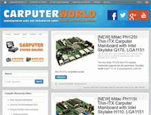 Tablet Screenshot of carputer-world.com